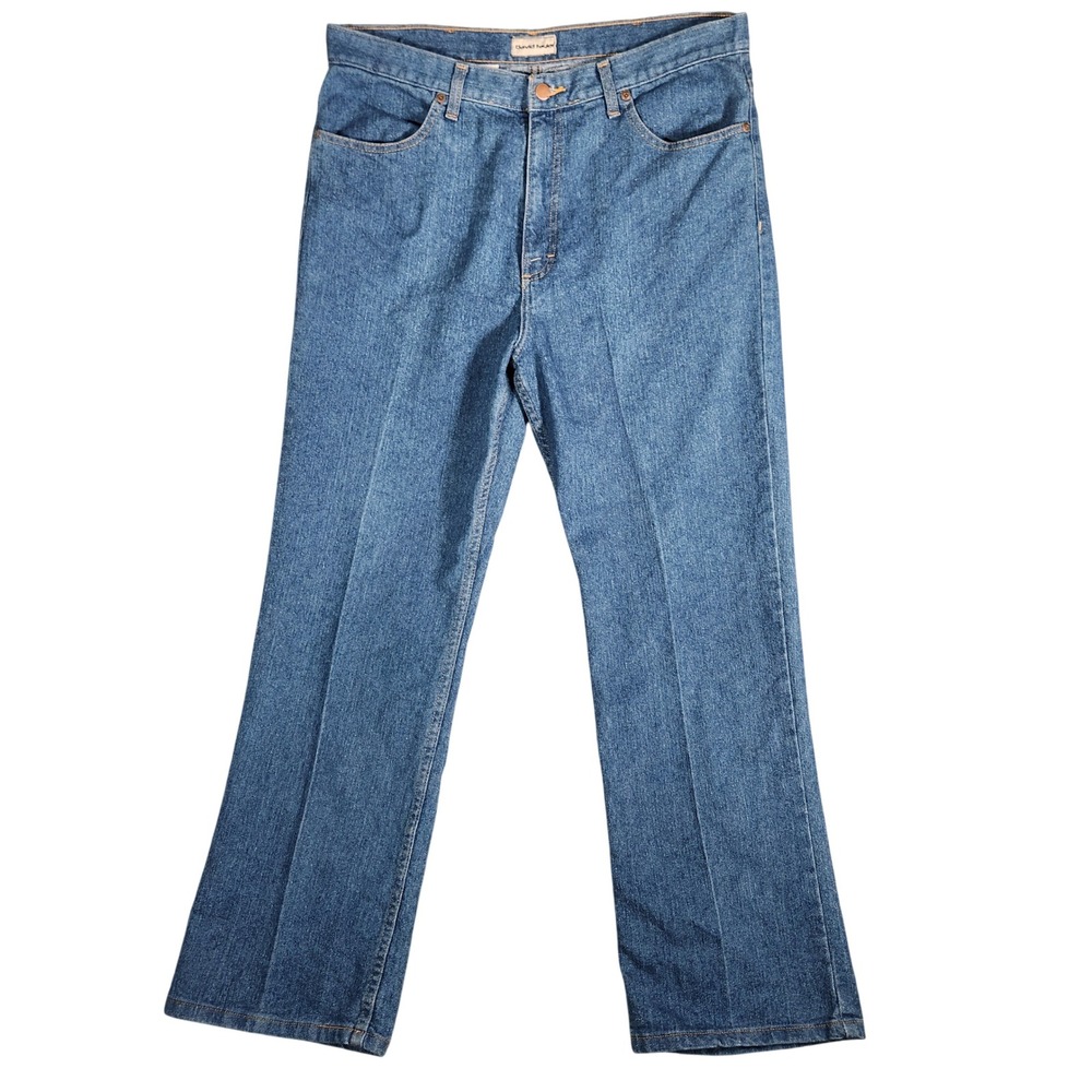David Taylor Jeans Men's 36X30 Blue‎ Straight Leg Denim Medium Wash Style 15071